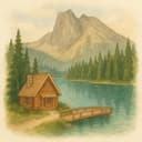 Emerald Lake in Yoho National Park, British Columbia