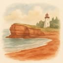 Prince Edward Island - red sand beaches and farmland